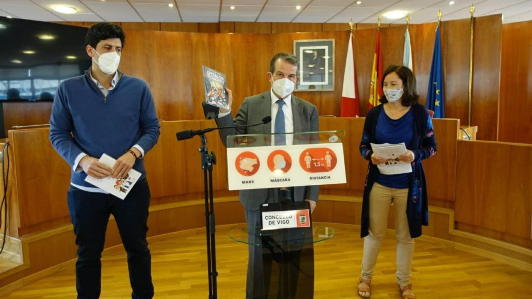 Presentación del libro con Pablo Rosendo y Amaia Mauleón.