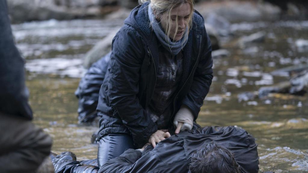 Un momento del último episodio de 'Mare of Easttown'.