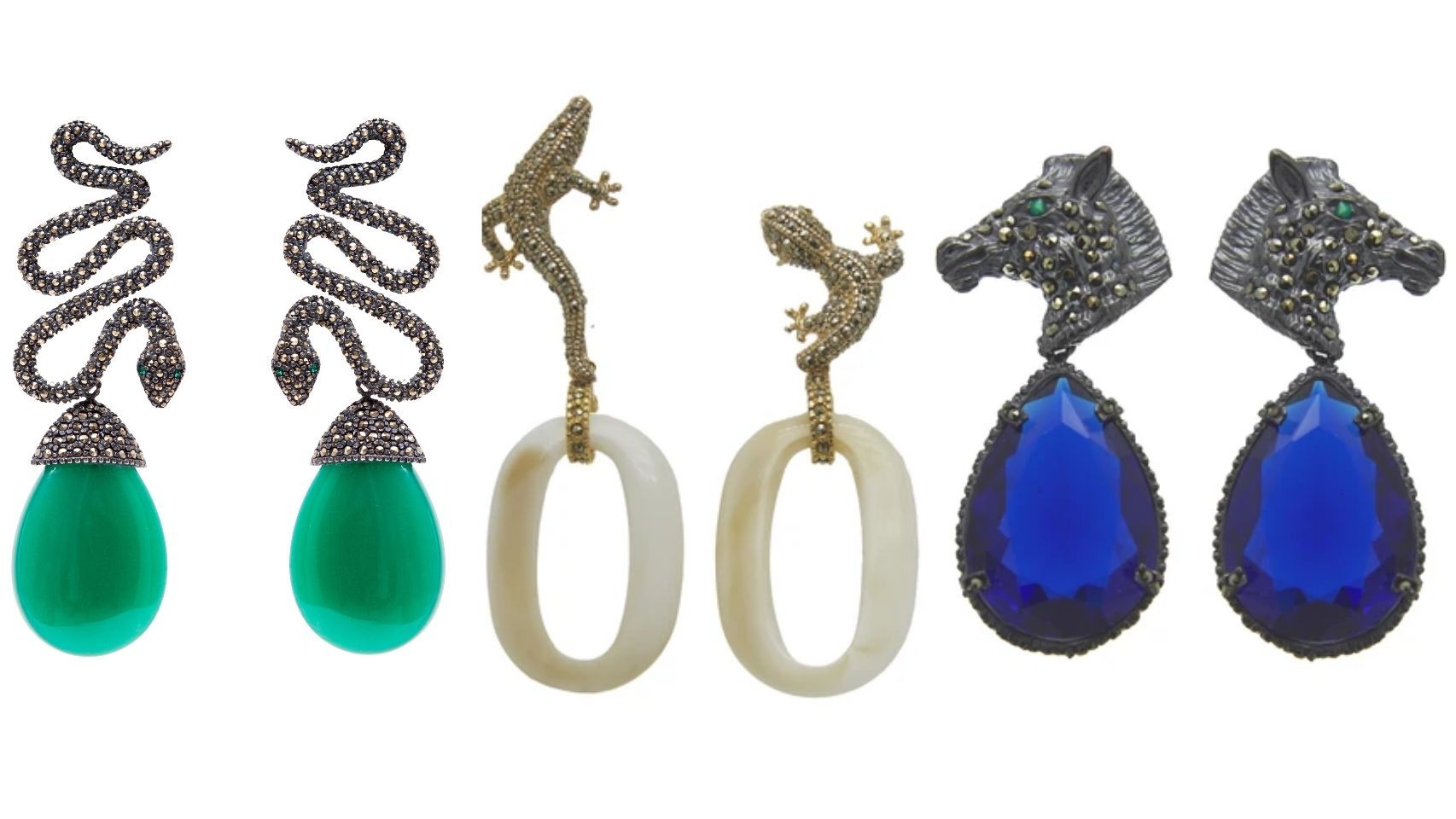 Elefantes, cebras y cocodrilos: el mundo animal toma forma en las joyas de Regina Castillo