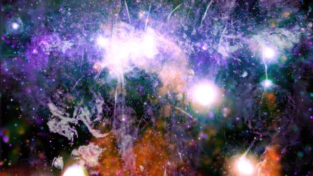 Imagen del centro de la Vía Láctea.