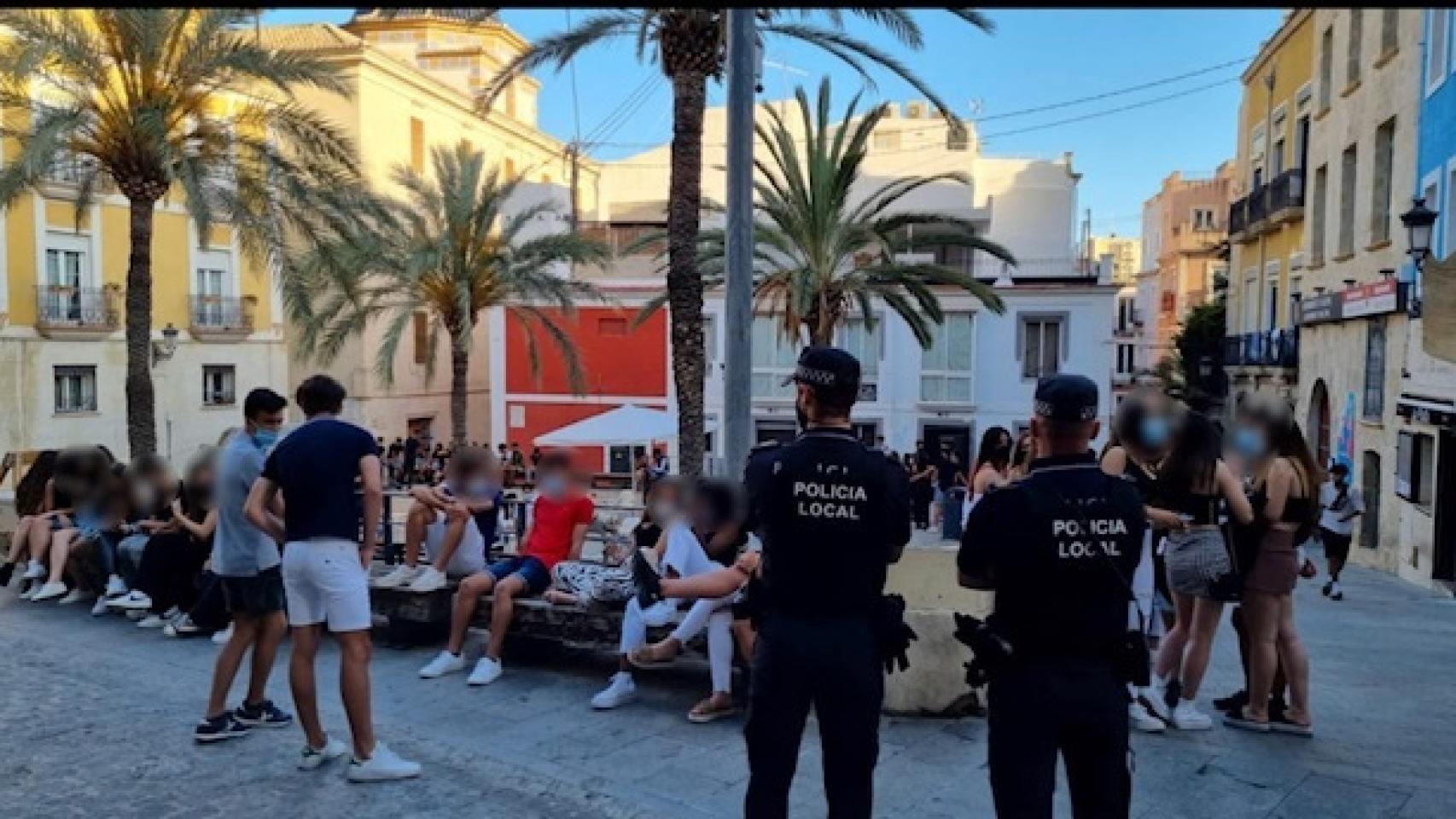 Los agentes levantaron un total de 29 actas de denuncia por no hacer el uso de la protección