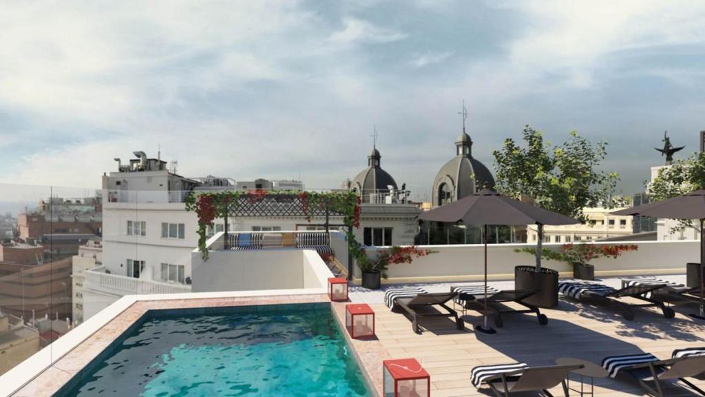 Pestana CR7 Gran Vía Madrid.