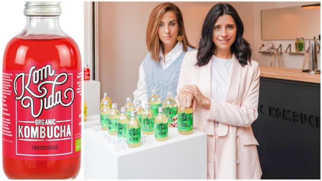 Nuria, a la izquierda, y Beatriz, derecha, no tienen pensamiento de fabricar kombucha fuera del pueblo.