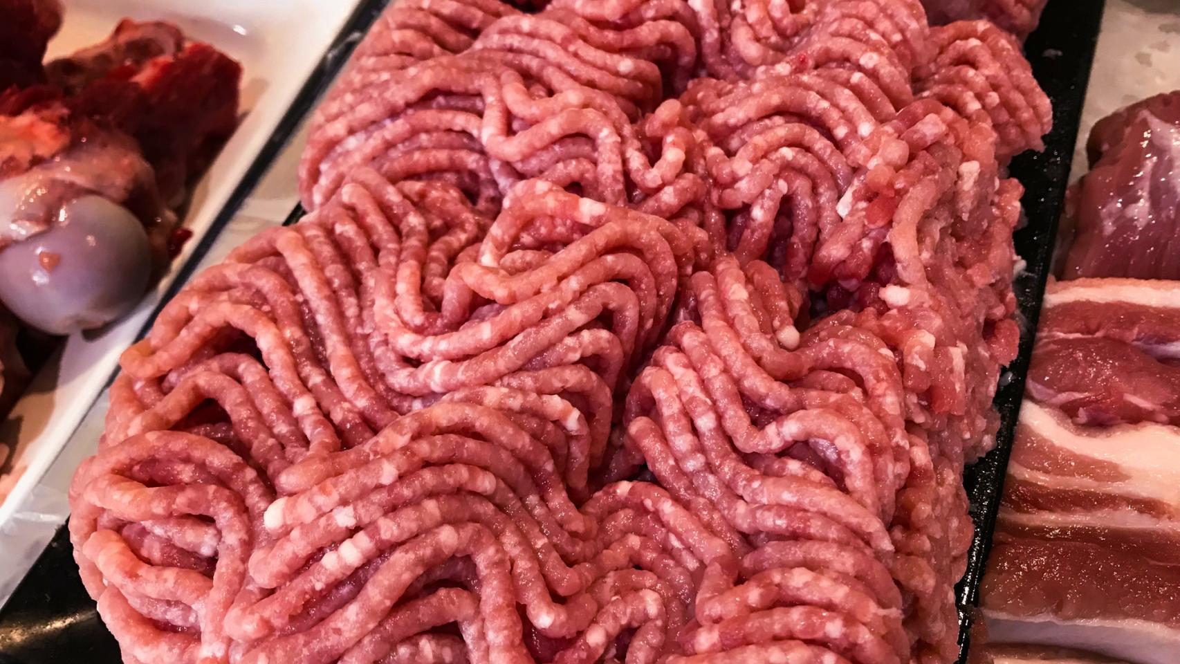 Un preparado de carne como el que podemos encontrar en el supermercado.