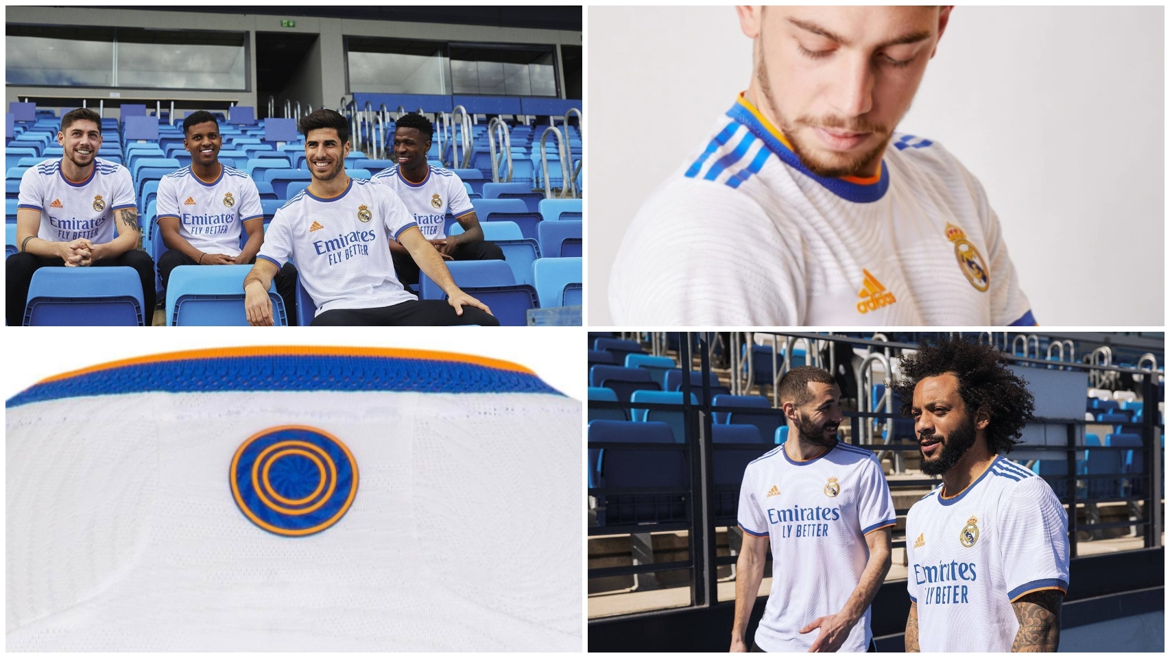 La nueva camiseta del Real Madrid 2021/2022, al detalle