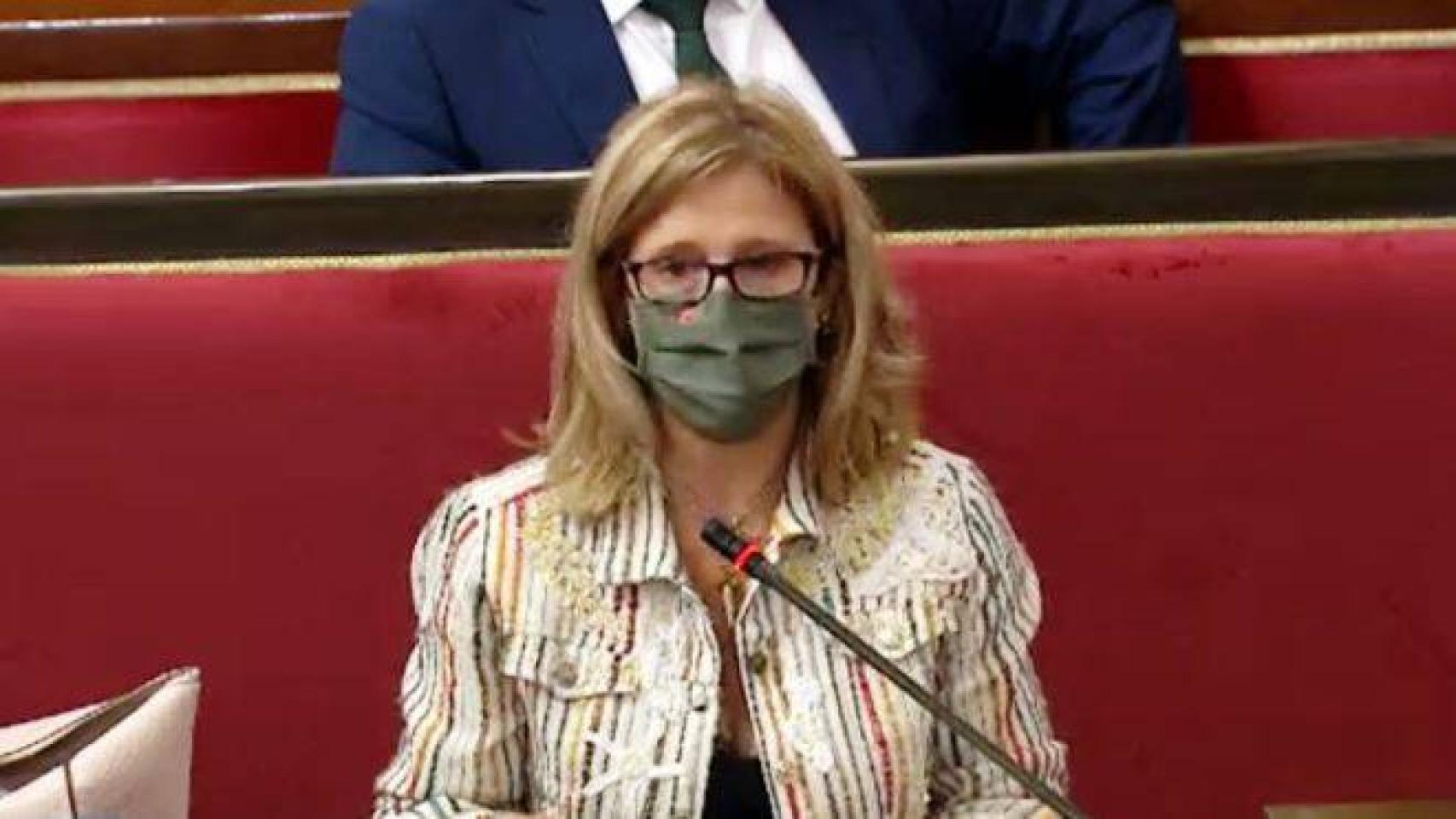 La toledana Pilar Alía ha pedido en el Senado la bajada del IVA de las mascarillas