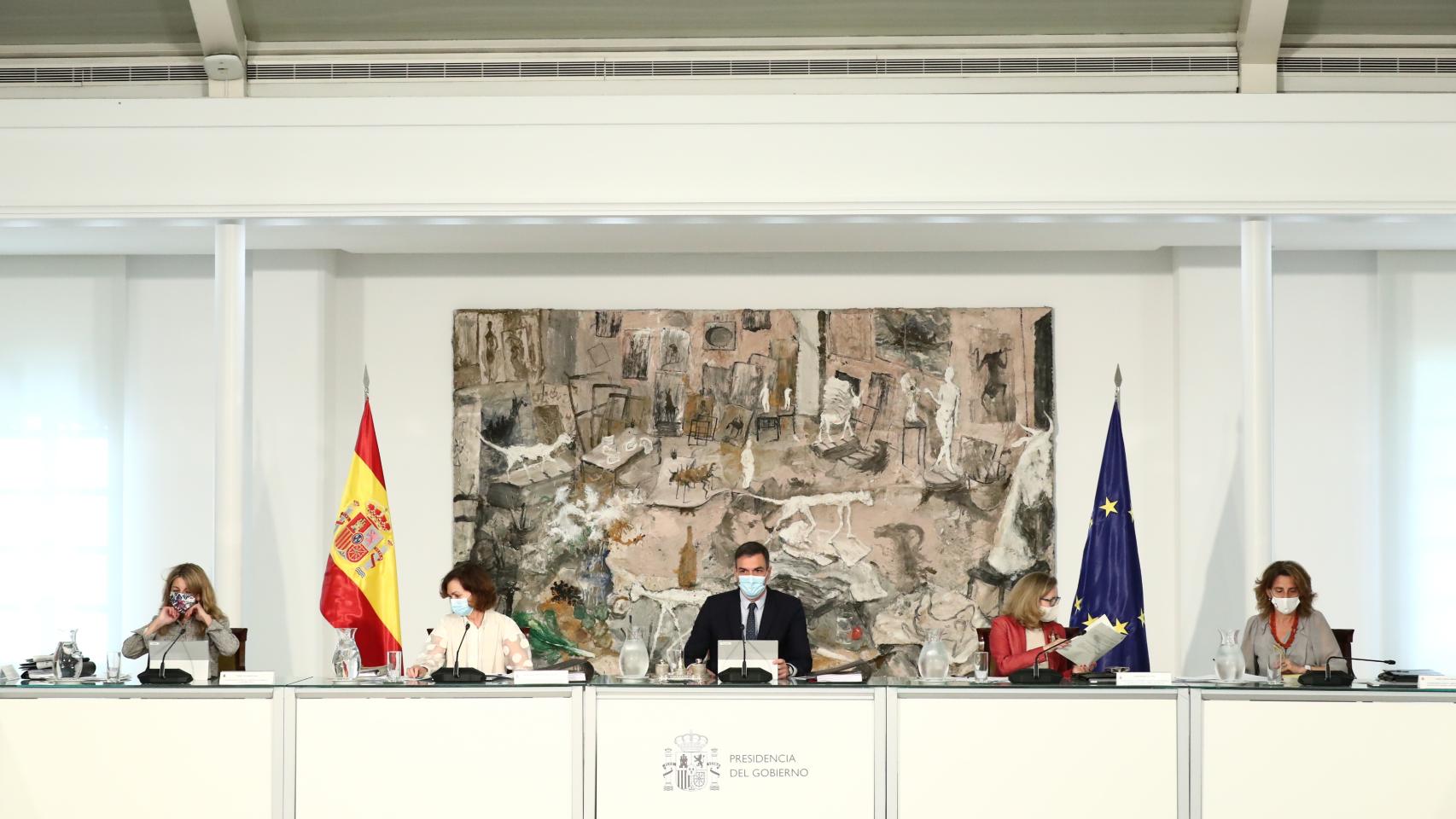 El Consejo de Ministros de este martes.