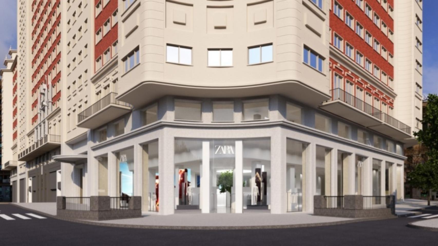 Ofensiva de Inditex en Gran Vía: una megatienda de Zara para apuntalar estrategia y competir contra Primark