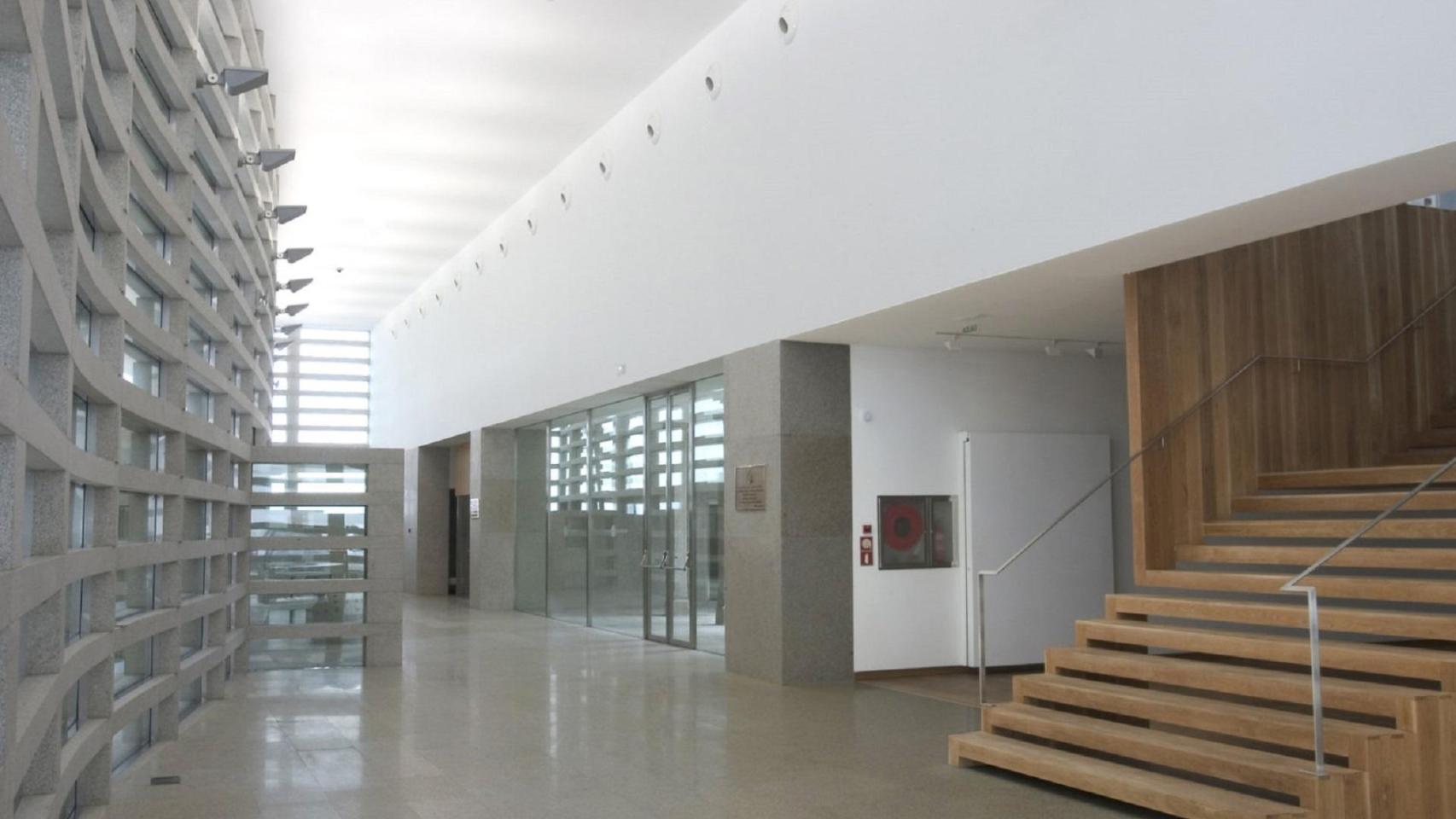 Interior de la Fundación Luis Seoane de A Coruña.