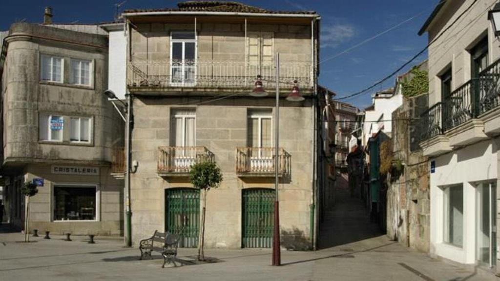 Casco histórico de Marín.