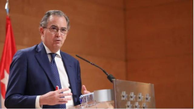 Enrique Ossorio, consejero de Educación de la Comunidad de Madrid.