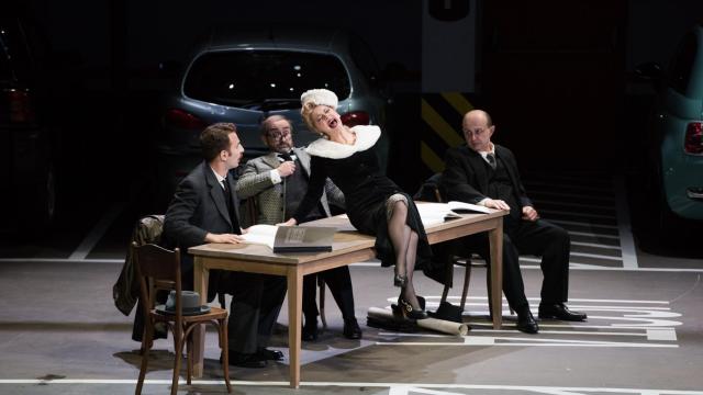 El agudo regista Laurent Pelly firma una puesta en escena que potencia la comicidad. Foto: Stohfel