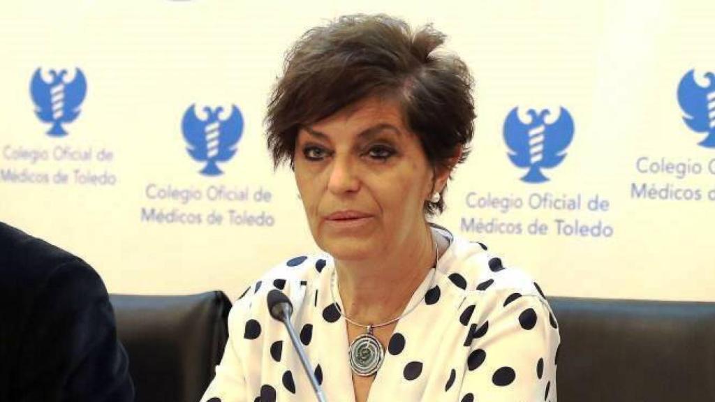 La doctora Natividad Laín, presidenta del Colegio de Médicos de Toledo.