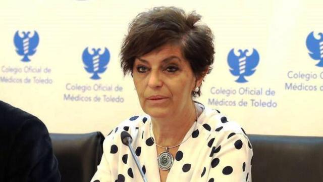 La doctora Natividad Laín, presidenta del Colegio de Médicos de Toledo.