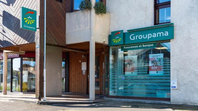 Una sucursal de Groupama en Francia.