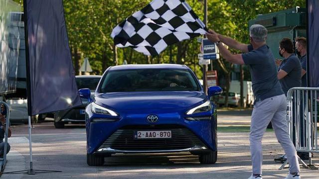 Toyota ha recorrido 1.000 kilómetros con el Mirai, el coche de hidrógeno.