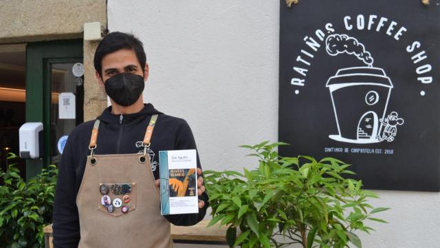 Luis Torrealba, uno de los impulsores de Ratiños Coffee Shop.
