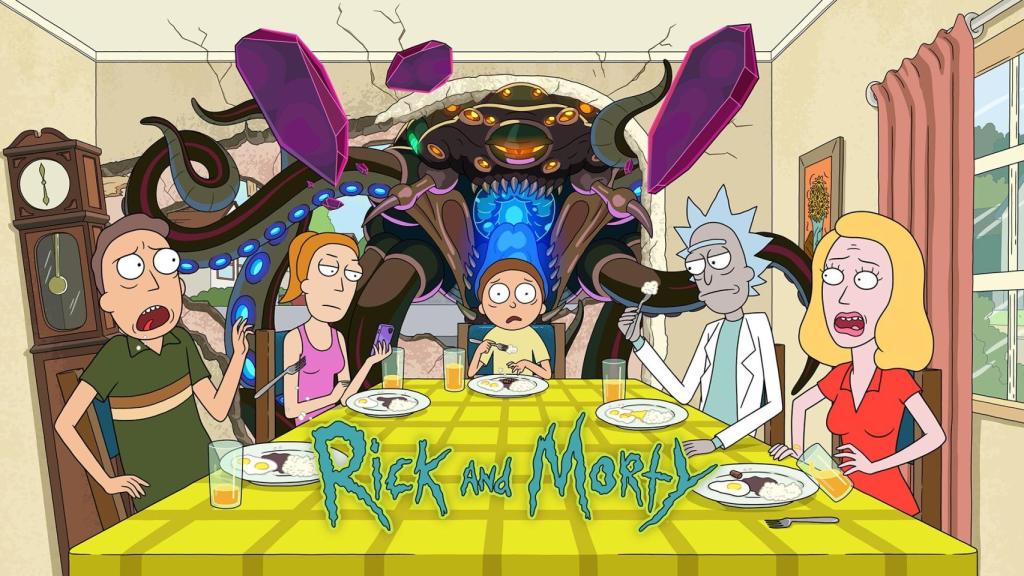 Cartel de la temporada 5 de 'Rick y Morty'.