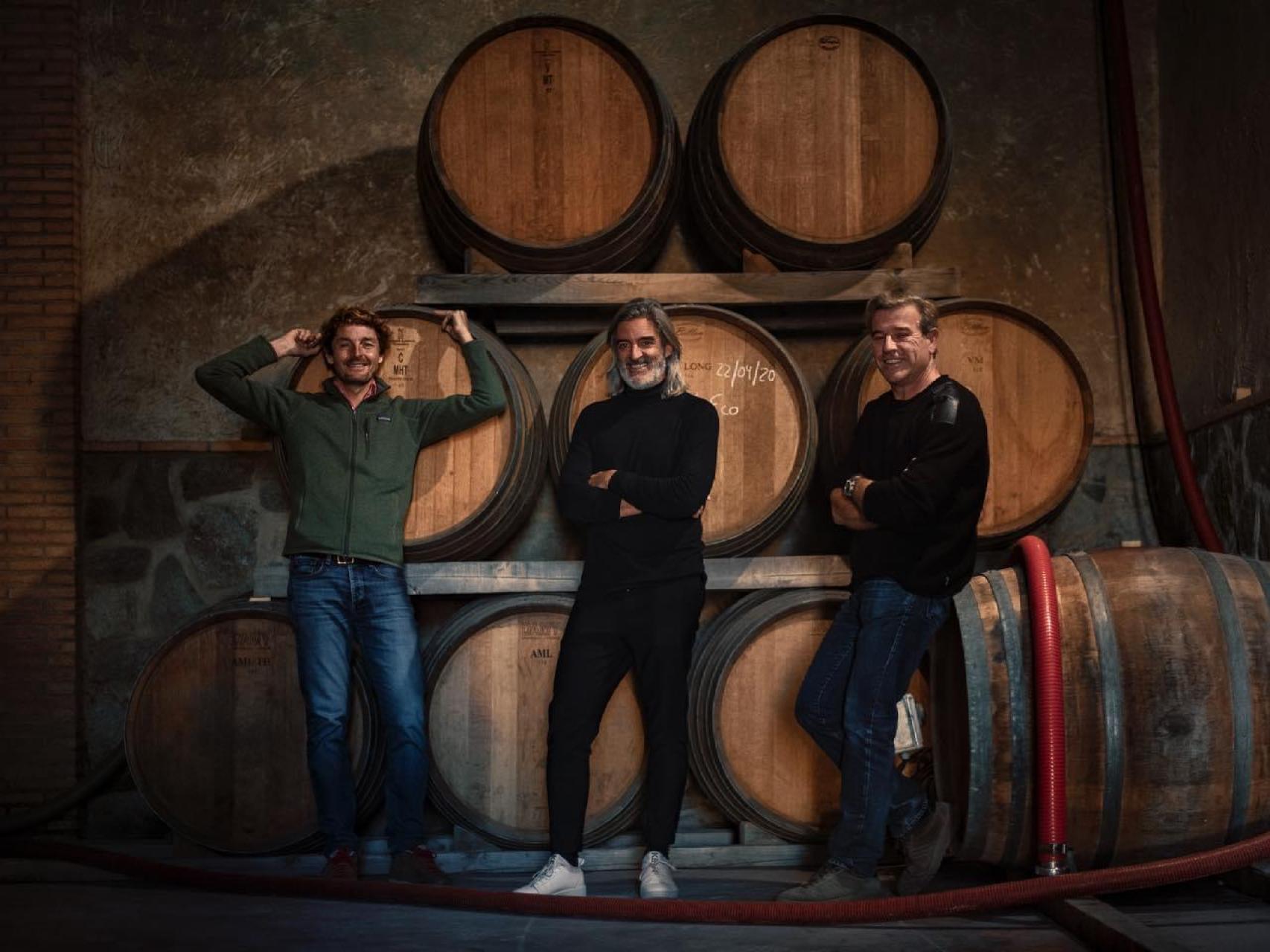 Pepe Raventós (Raventós i Blanc), Carlos Bosch (Bar Manero) y José M. Vicente (Casa Castillo).