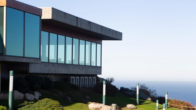 El restaurante Árbore da Veira en el Monte de San Pedro.