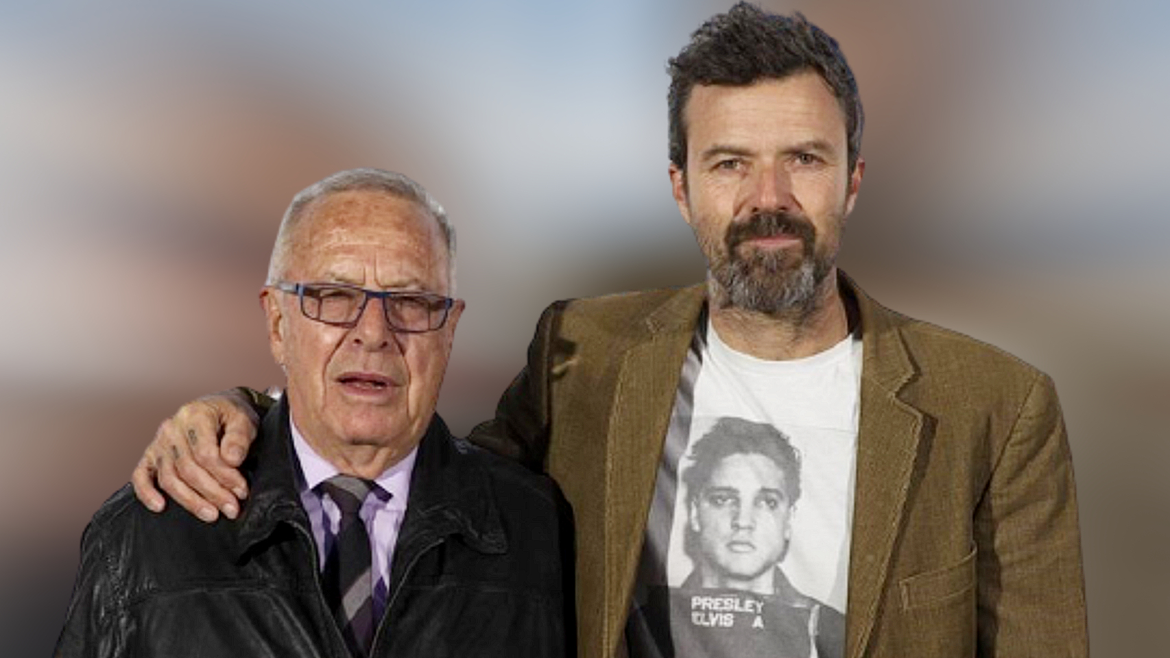 Amado Donés junto a su hijo, Pau Donés, en una imagen de 2016.