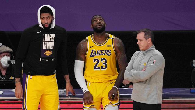 Anthony Davis y LeBron James