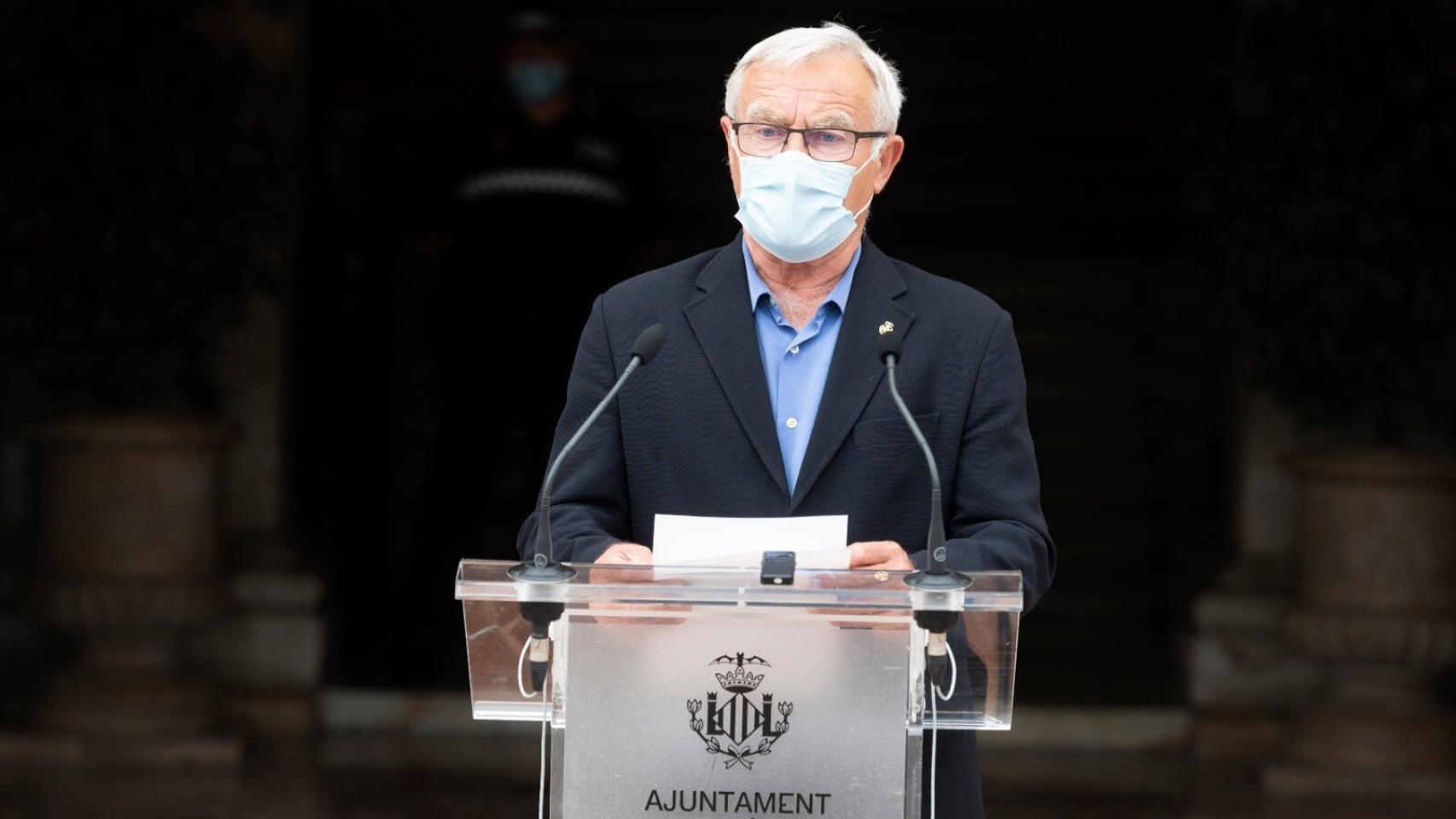 Joan Ribó, alcalde de Valencia. EE