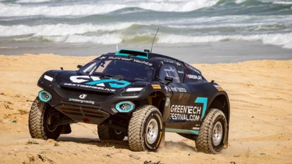 El coche del equipo de Rosberg en la Extreme E