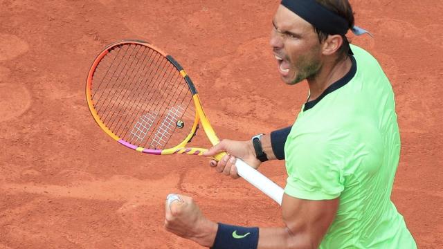 Nadal, celebrando su victoria ante Norrie.