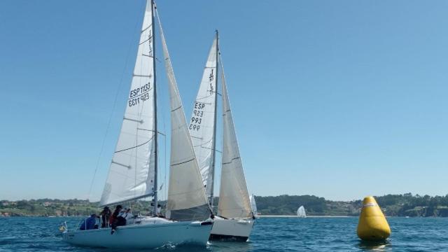 El ‘Impresión 3D Atlántico’, a la cabeza del Infanta Elena de J-80 en A Coruña