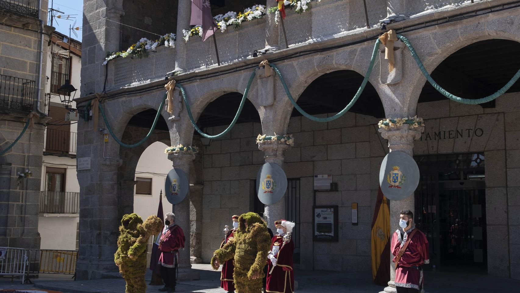 Hombres de Musgo de Béjar Corpus Christi 2021 1