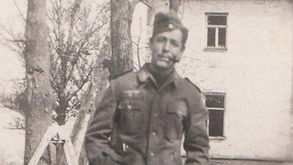 Luis García-Berlanga, en el frente ruso con la División Azul.