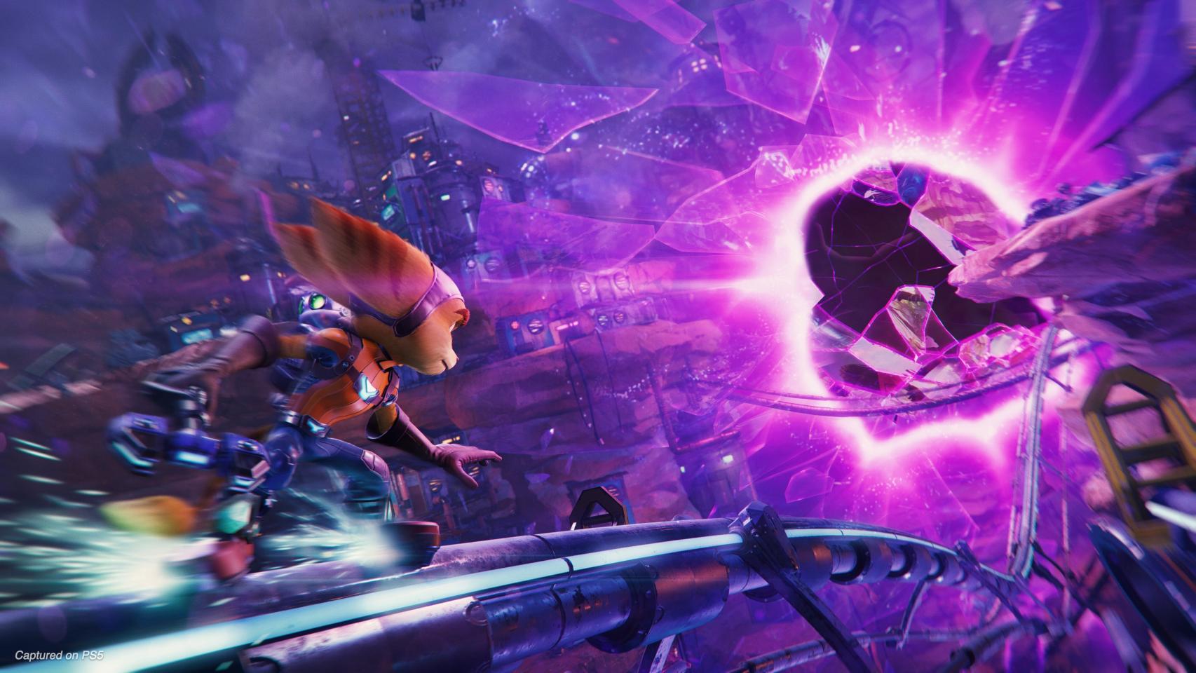 Ratchet y las grietas dimensionales
