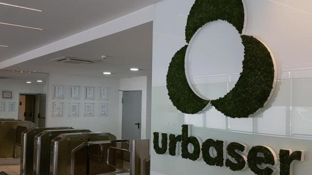Interior de las oficinas de Urbaser.