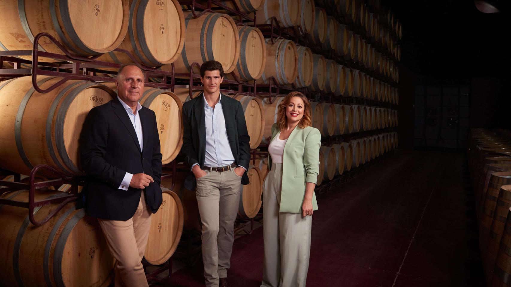 Antonio Soto, Gonzalo Entrecanales y Almudena Alberca.