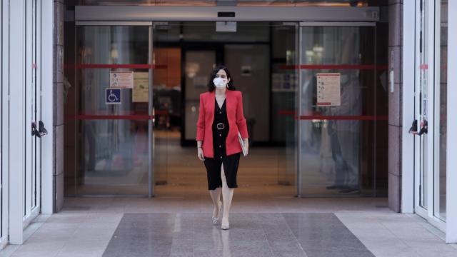 Isabel Díaz Ayuso, presidenta de la Comunidad de Madrid.