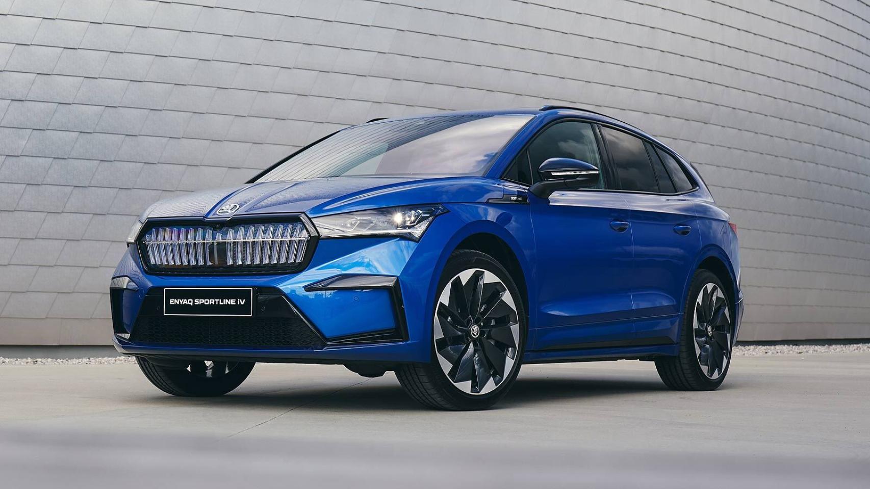 Skoda ofrece la versión Sportline de su Enyaq iV 100% eléctrico.