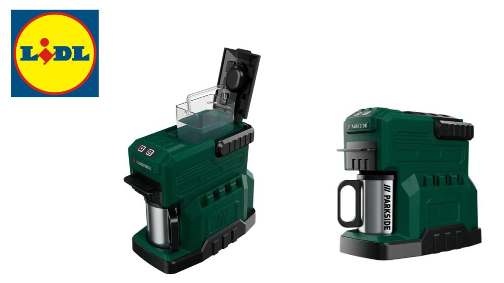 La cafetera que vende Lidl.