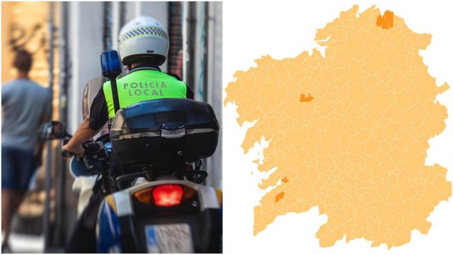 Éste es el mapa de restricciones que está en vigor en Galicia