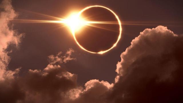 Un eclipse solar.
