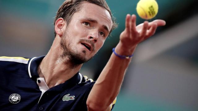 Medvedev, durante Roland Garros