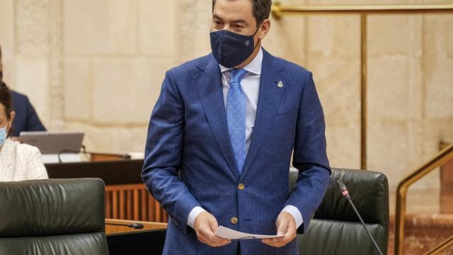 El presidente de la Junta de Andalucía, Juanma Moreno.