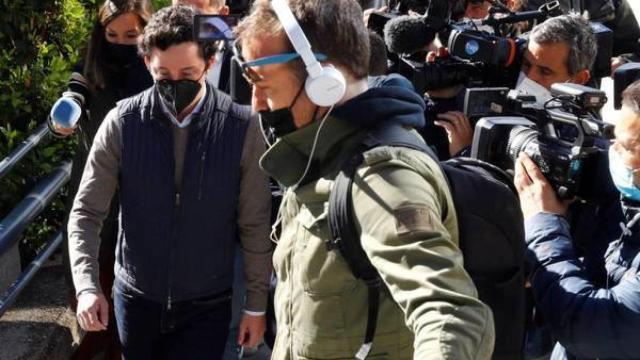 Gómez Iglesias, a su llegada a la Audiencia Provincial de Madrid el pasado mayo./