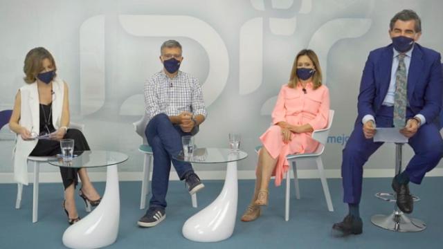 Marta Villanueva, Julián Isla, Carina Escobar y Juan Abarca.