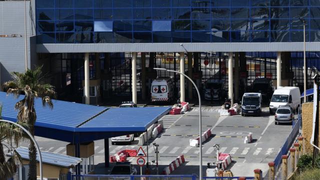Frontera entre Ceuta y Marruecos. EP