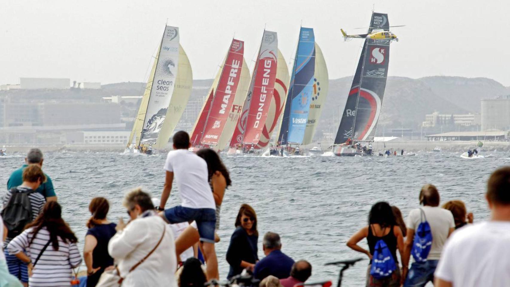 Foto de una Ocean Race, en imagen de archivo.