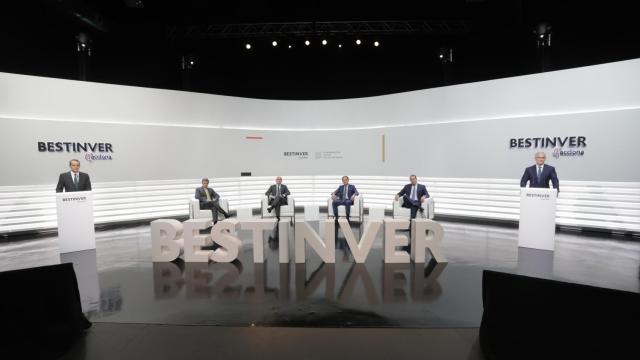 Equipo de Bestinver en una conferencia anual de inversores.