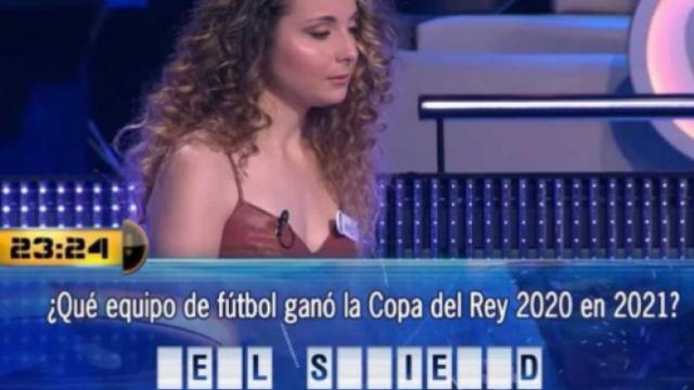 África durante su participación en el programa.