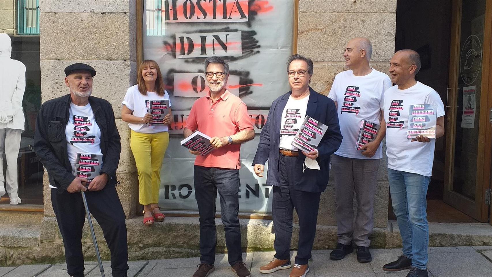 El grupo de comunicación poética Rompente.