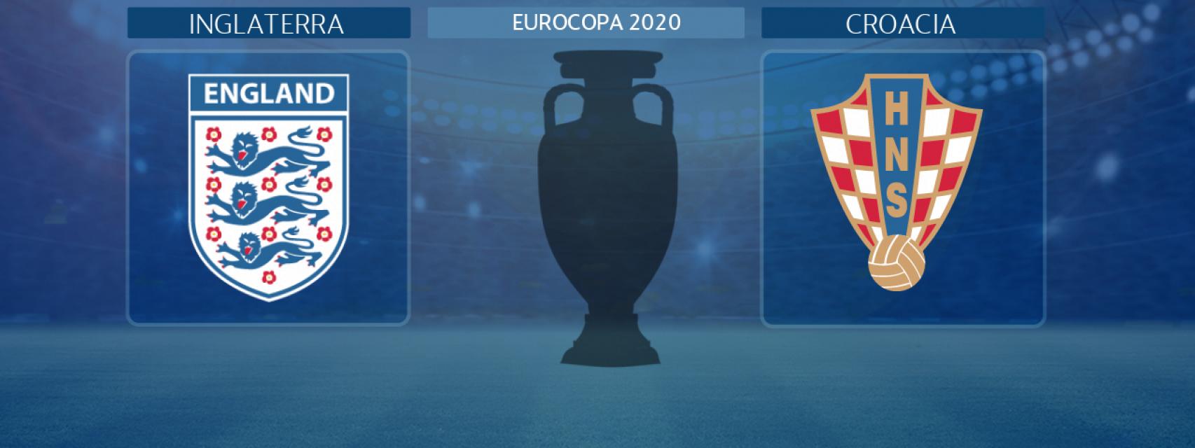 Inglaterra - Croacia, partido de la Eurocopa 2020